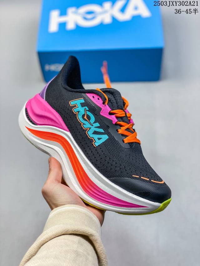 190 hoka One One 男女款冬户外运动跑步鞋Sk Yward X新款 尺码：36-45带半码 编码：03Jxy302A21