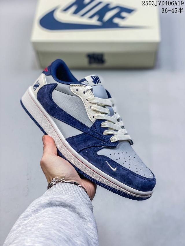 220 海外爆款限量发售！Travis Scott X Fragment Design X Jordan Air Jordan 1 Low Og Sp “Nik