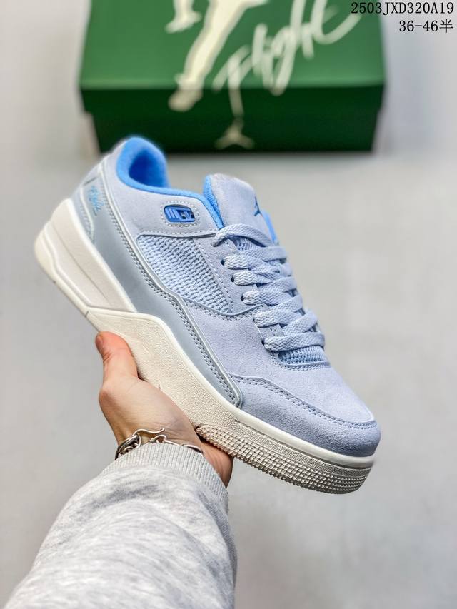 180 【新品公司级】耐克 Nike 乔丹 Jordan Flight Court 时尚休闲 防滑耐磨 低帮运动鞋 复古篮球鞋 男女同款 Jordan「新鞋型」