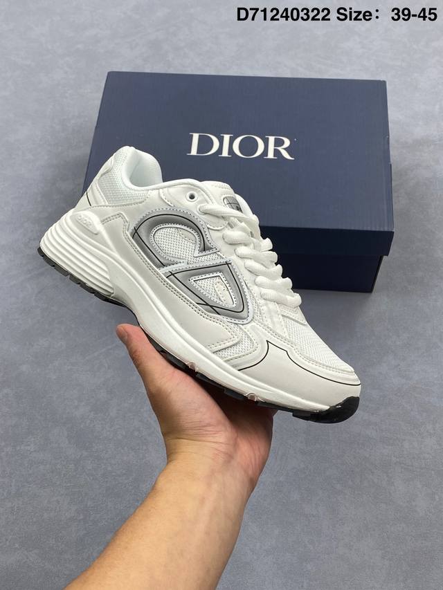 170 dior迪奥 B22 牛皮 科技网布 舒适日常 低帮 生活休闲鞋 尺码:40-45 id:D71240322