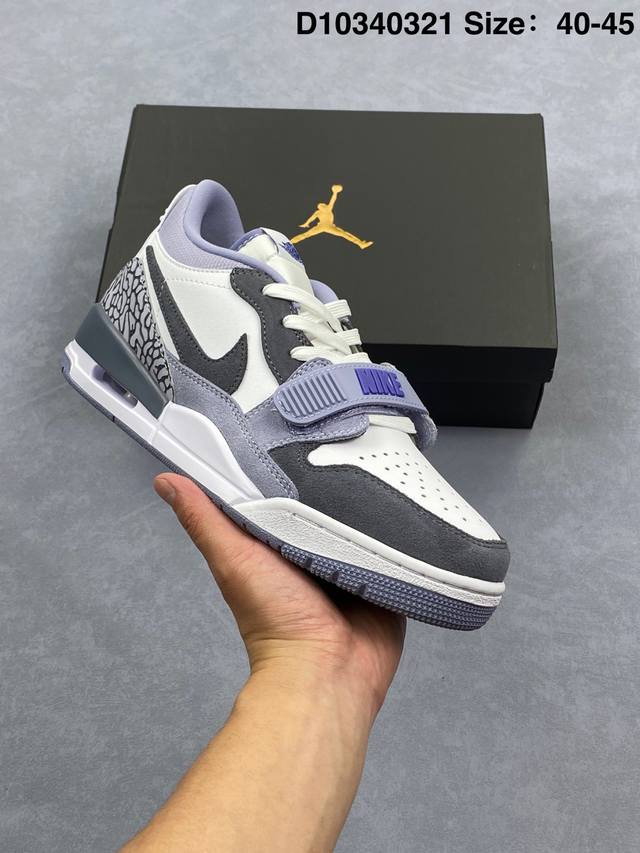 230 耐克 Nike Aj312 Air Jordan Legacy 312 Nrg“Pure White” 官方货号:Cd7069 141乔丹联名号称 “最