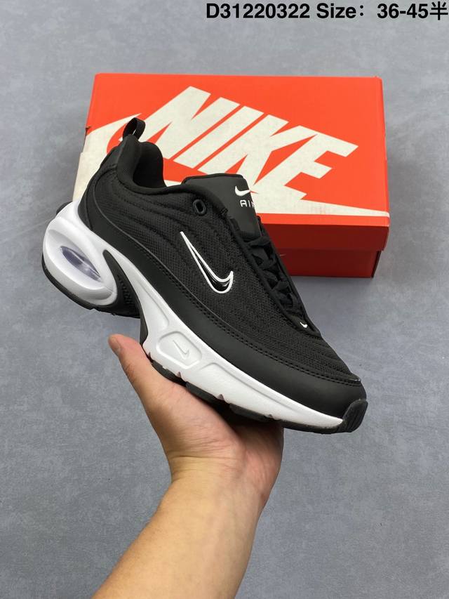 160 耐克(Nike) Air Max Portal 休闲厚底增高气垫老爹运动鞋 2024新款鞋型 Nike Air Max Portal 跟高5公分左右 是