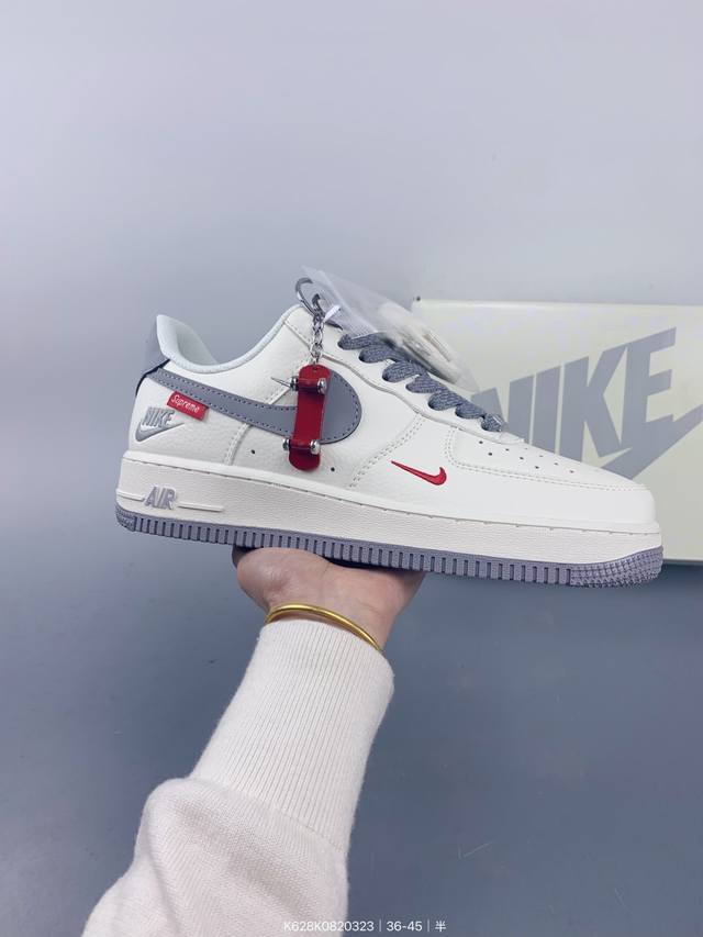 ：300 公司级Nike Air Force 1 '07 Low 空军一号 低帮 运动鞋 休闲鞋 折边针车 工艺难度大 原楦头原纸板 原装鞋盒 定制五金配件