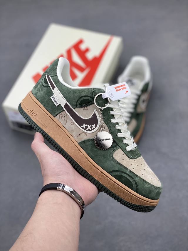 本地自取340 海外限量发售！公司级Nike Air Force 1 '07 Low 空军一号 低帮 运动鞋 休闲鞋 折边针车 工艺难度大 原楦头原纸板 原装鞋
