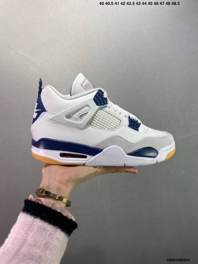350 公司级Aj4 Air Jordan 4 Retro ” Infrared “ Aj4乔4 男子文化篮球鞋 大厂出品 主力合作工厂 全新模具开发 纯正4代