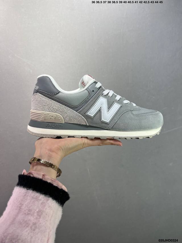 170 nb新百伦New Balance U574 低帮复古休闲运动慢跑鞋 纯原版本版本 采用猪巴革组合网织物鞋面材质 全新4层组合独立私模大底 官方货号: M