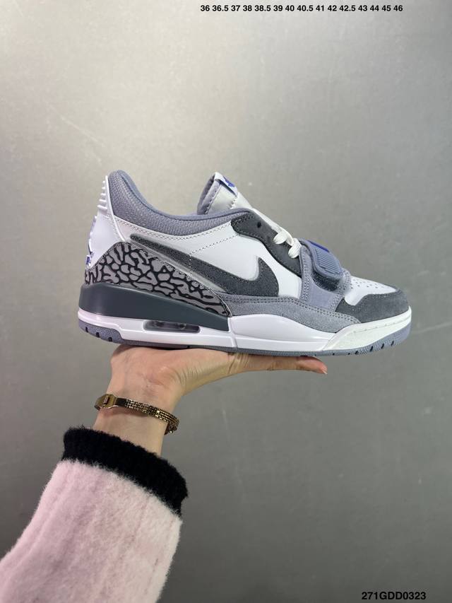 260 公司级耐克 Nike Aj312 Air Jordan Legacy 312 Nrg“Pure White” 官方货号:Cd7069 141乔丹联名号称