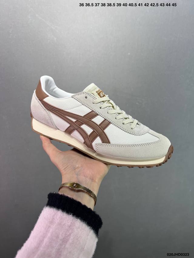 170 公司级Onitsuka Tiger Edr 78 复古单品 此款Onitsuka Tiger从款式颜色造型上体现出追求舒适和细节，鞋类更是推崇手工制作的
