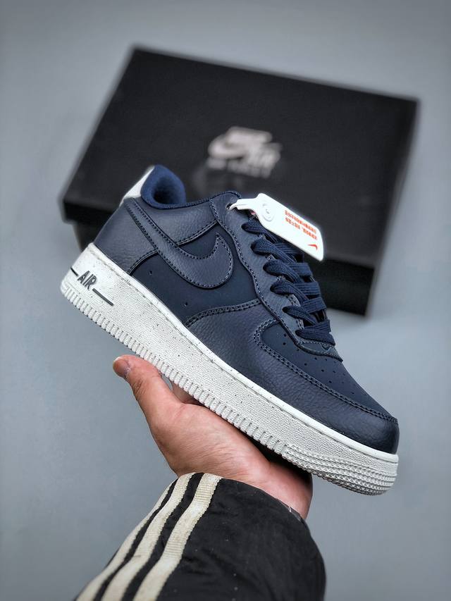 320支持放店 Nike Air Force 1 Low 07 "Navy Red" 蓝白原楦头原纸板 打造纯正低帮空军版型专注外贸渠道 全掌内置蜂窝气垫 原盒