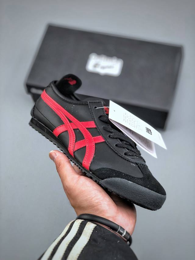 220支持放店 鬼塚虎/Onitsuka Tiger Mexico 66 Slip-On 墨西哥系列复古经典百搭一脚蹬休闲运动鞋 货号：1183C102-004