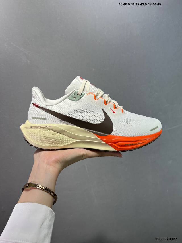 160 公司级Nike Air Zoom Pegasus 41 超级飞马涡轮增压马拉松休闲运动慢跑鞋 货号:Hv5975-102 尺码:36 36.5 37.5