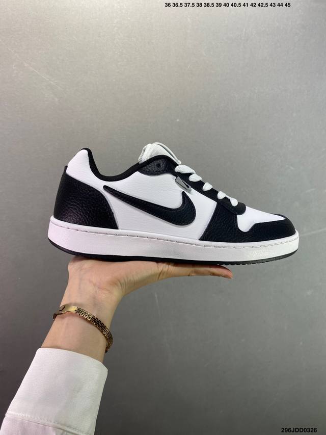 130 耐克Nike Ebernon Low Prem 休闲运动板鞋 低帮百搭透气休闲运动板鞋，经典耐用的设计，兼顾舒适脚感和出众风范，演绎匠心之作。结构性的支