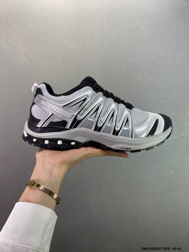200 公司级法国户外品牌-萨洛蒙 Salomon Xt-Quest adv Xt 3D探索者系列 纯原版本 潮流越野机能户外休闲运动跑步鞋 采用透气网布与防护