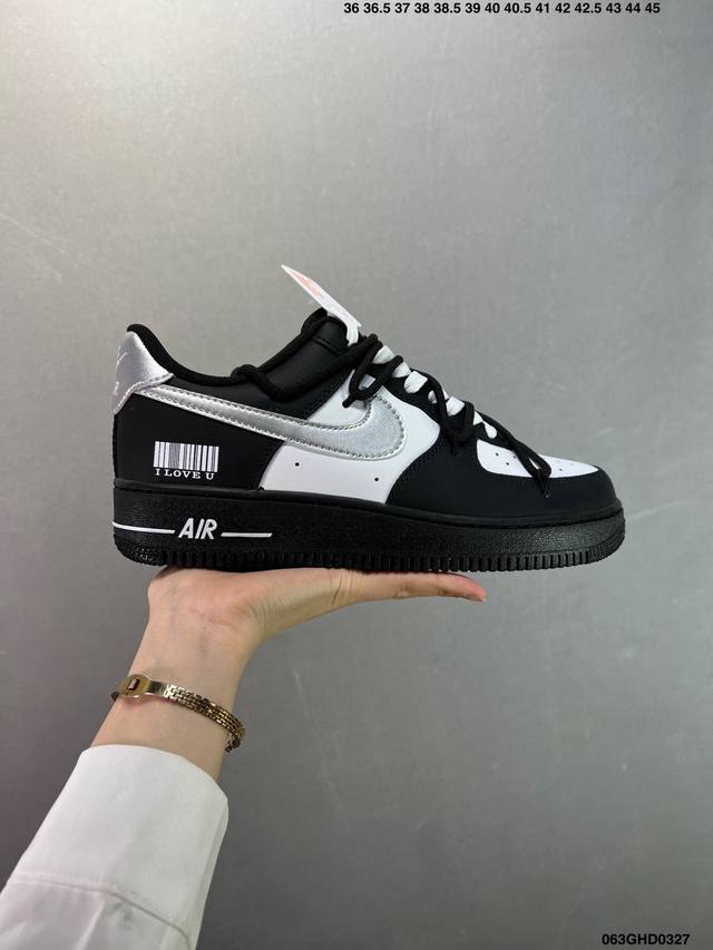 300 公司级Nk Air Force 1′07 Low 空军一号低帮百搭休闲运动板鞋 Zh0316-055 柔软、弹性十足的缓震性能和出色的中底设计 横跨复古