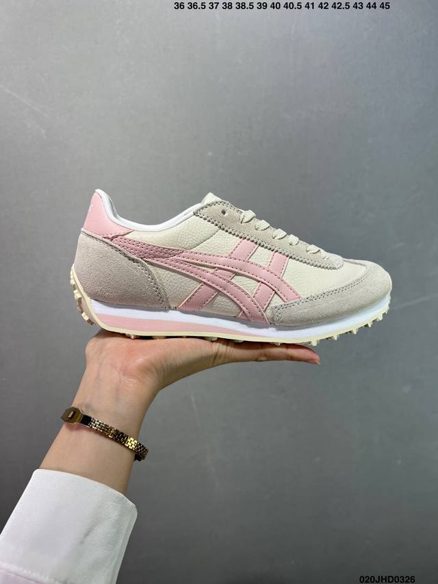 170 公司级Onitsuka Tiger Edr 78 复古单品 此款Onitsuka Tiger从款式颜色造型上体现出追求舒适和细节，鞋类更是推崇手工制作的