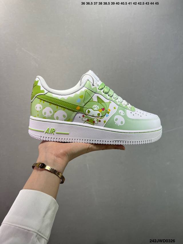 210 公司级 Nike Air Force 1 Low’07 空军一号低帮休闲板鞋 定制皮料 原楦原纸板 纯正空军版型 内置全掌气垫 货号：男 Cw2288-