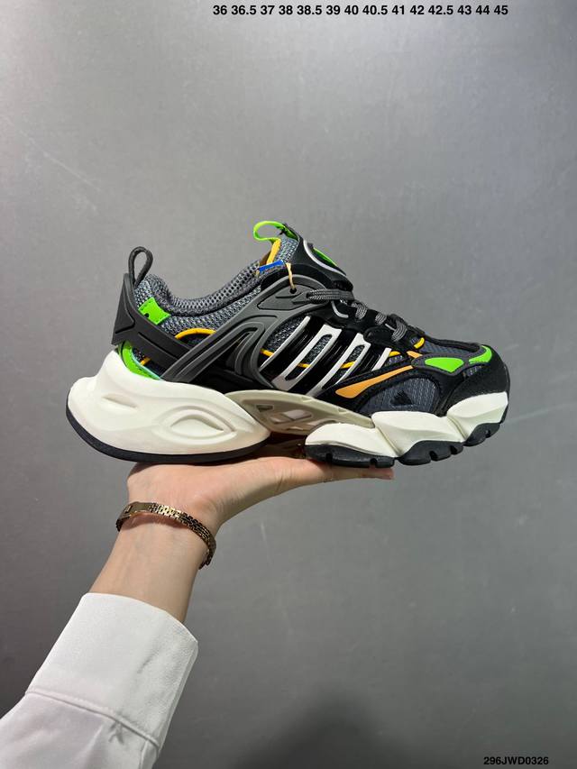 210 公司级Ad Xlg Runner Deluxe 跑步者豪华版系列低帮厚底增高老爹风复古缓震休闲运动慢跑鞋 Ih7797 自从阿迪达斯和巴黎世家合作后，没