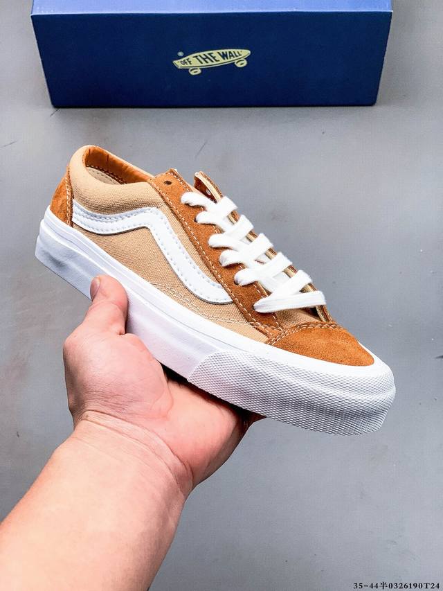 170 硫化真标！万斯Vans Old Skool 经典低帮休闲百搭滑板鞋 0326190T24