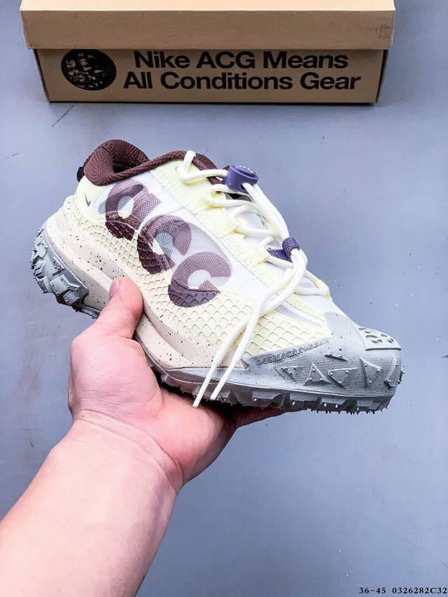 220 nike Acg Mountain Fly Low“Fossil Stone” 超机能颜值，缓震透气防滑保护户外运动跑步鞋 0326282C32
