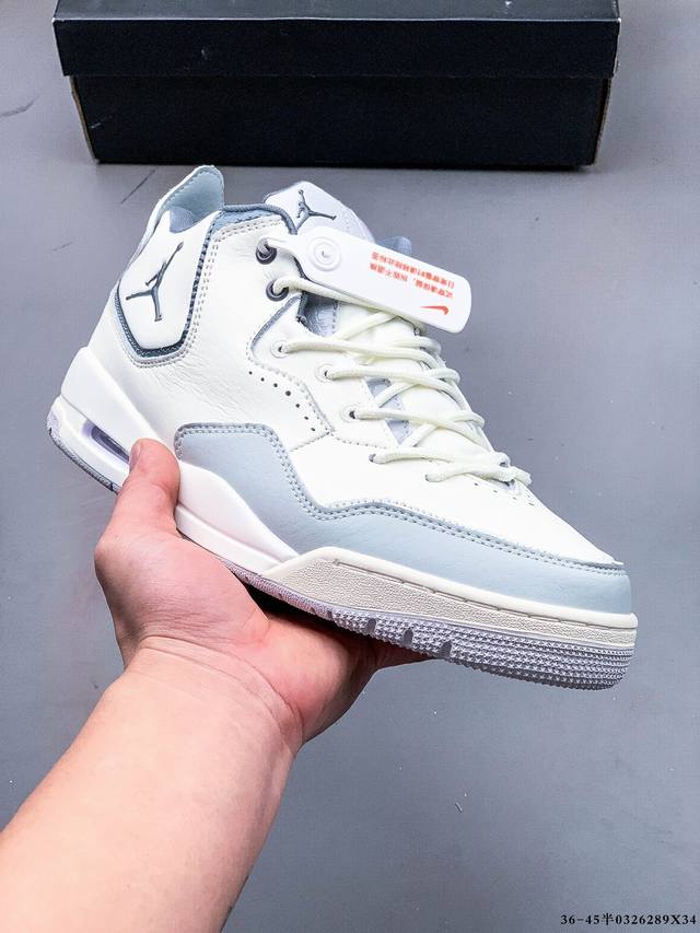 230 公司级！Air Jordan Courtside 23 简版Aj3小藤原浩运动篮球鞋 0326289X34