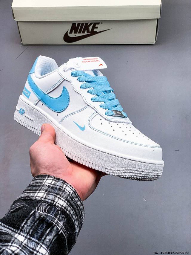 160 真标半码！耐克Nike Air Force 1 Low 空军一号低帮经典百搭休闲板鞋 0324525X22