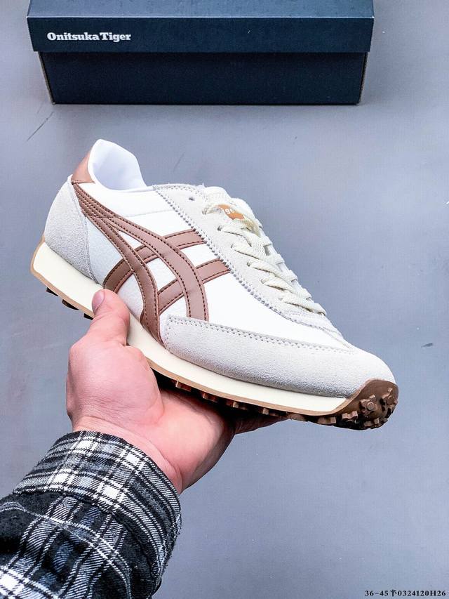 180 亚瑟士鬼冢虎Asics Tiger Edr 78 系列超舒适缓震复合底休闲慢跑鞋 0324120H26