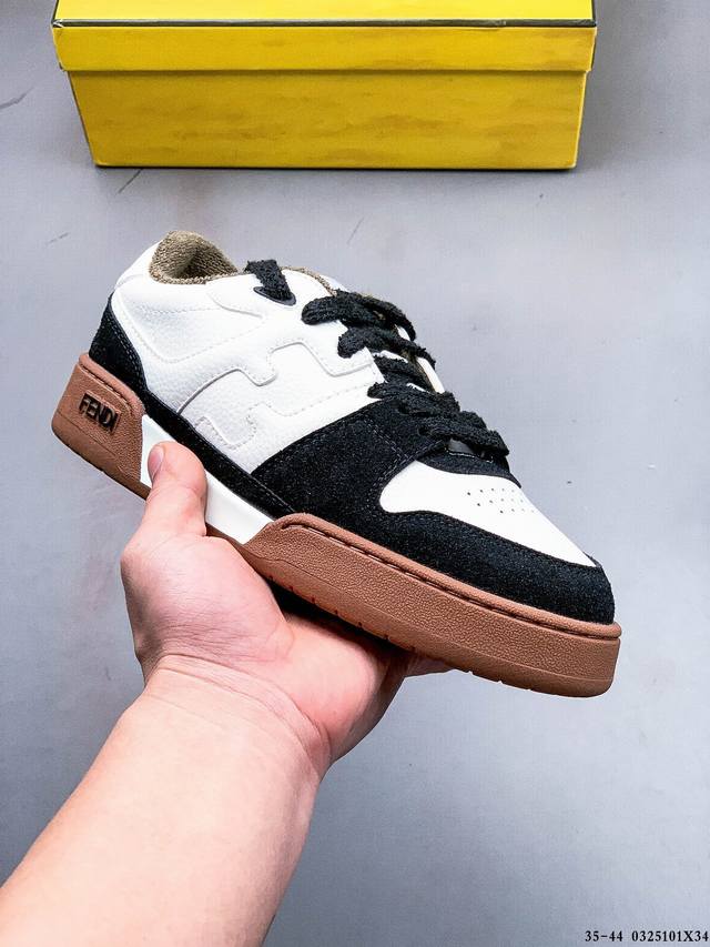 230 fendi 芬迪 2024爆款 Fd Match 胶囊系列 大底:原版开模多色拼色底、 包装:原版全套包装、 0325101X34