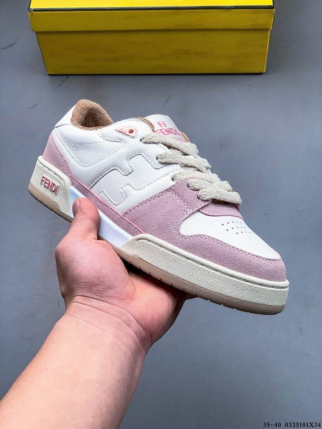 230 fendi 芬迪 2024爆款 Fd Match 胶囊系列 大底:原版开模多色拼色底、 包装:原版全套包装、 0325101X34