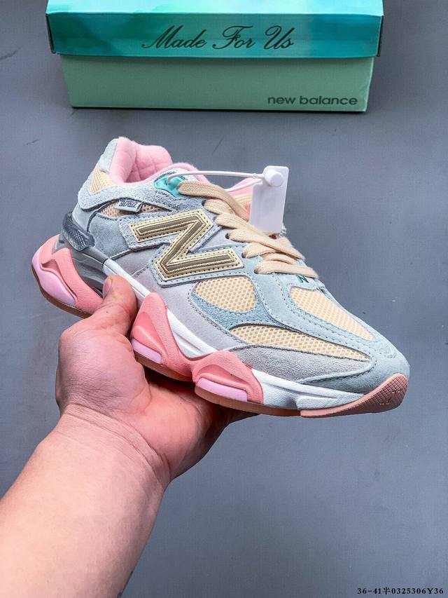 250 new Balance 又带来了新鞋型 9060 ，并且是与芝加哥街头品牌 Joe Freshgoods 的联名款。鞋身主体采用了类似 990 系列的设