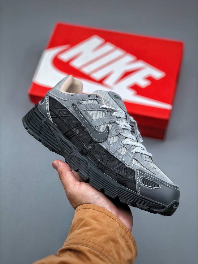 260支持放店 Nike P-6000 Premium系列低帮复古老爹风休闲运动舒适慢跑鞋 Hv5984-001 男女鞋真标半码制升级原楦原纸版数据开发版型采用