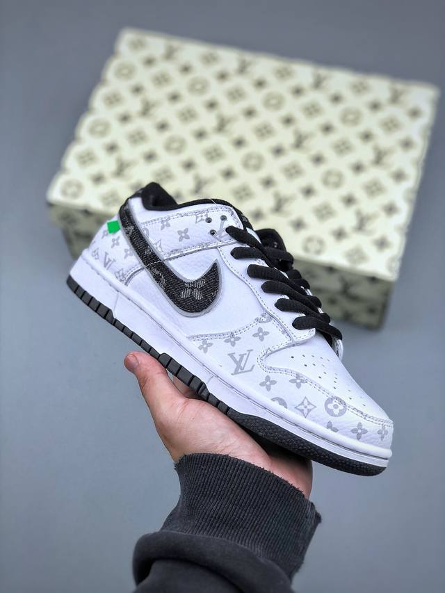 今日福利特价270 Nike Sb Dunk Low Lv联名 纯原大厂出品 极力推荐原装头层材料 独家版型蒸餾加工帶來的是更好的视觉和脚感体验大厂纯原品质出货
