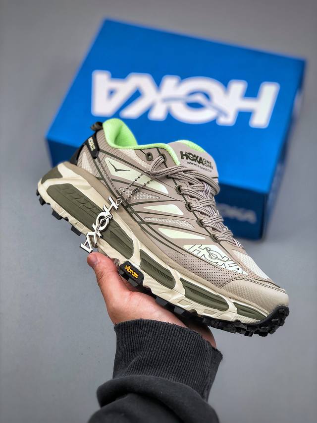300支持放店 Hoka Mafate Speed 2 马法特二代超轻厚底轻量山地跑步鞋 #轻量化材料Fresh Foam。超轻量中底全部用料过3C认证！ 滚动