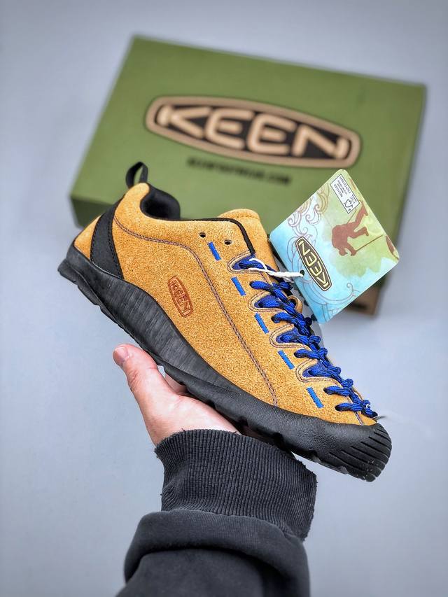 260支持放店 新货#Keen Jasper Rocks Sp 科恩美国人气户外品牌-科恩贾斯珀都市系列复古低帮系带户外风露营徒步登山运动训练鞋 原楦型开发纸版