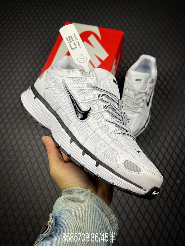 220 B支持放店 cs版 Nk P-6000 Prm 复古休闲运动老爹鞋 Cd6404-107 #层次鲜明线条设计 摆脱厚重外形 超轻鞋身 细节随意对比 尺码