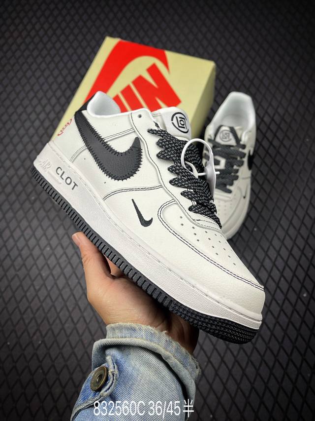 340 C支持放店 公司级Ambush X Nike Air Force 1‘07 原楦头原纸板 打造纯正低帮空军版型 专注外贸渠道 全掌内置蜂窝气垫 原盒配件