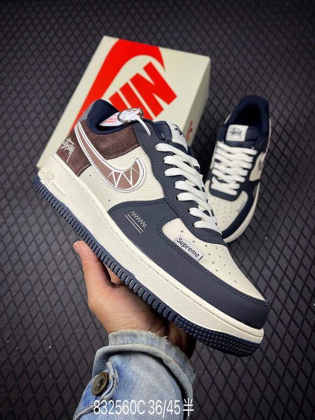 340 C支持放店 公司级Ambush X Nike Air Force 1‘07 原楦头原纸板 打造纯正低帮空军版型 专注外贸渠道 全掌内置蜂窝气垫 原盒配件