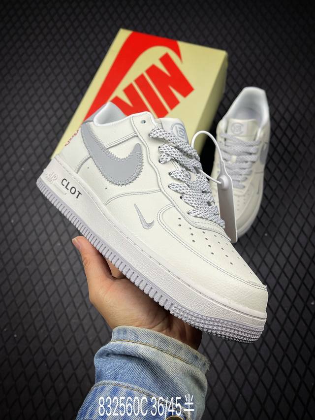 340 C支持放店 公司级Ambush X Nike Air Force 1‘07 原楦头原纸板 打造纯正低帮空军版型 专注外贸渠道 全掌内置蜂窝气垫 原盒配件