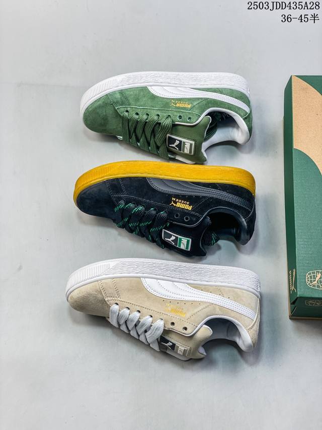 130 puma彪马Slipstream Lo Laces 男女情侣经典撞色板鞋休闲潮流时尚板鞋 板鞋不仅添加满足当下穿着需求的细节巧思 同时秉承着 20 世纪