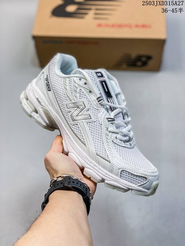 180 new Balance Nb 740 Y2K复古舒适增高耐磨轻便透气防滑 低帮跑步鞋 男女同款 白色 尺码：见图 编码：03Jxd315A27