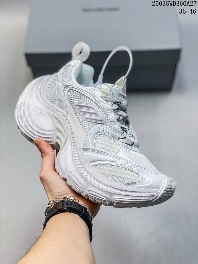 340 巴黎世家 户外概念鞋 balenciaga Sneaker Tess 12代 独家纯原版本 细节精准对位官方 私模组合大底 原装大盒 从里到外 一切百分