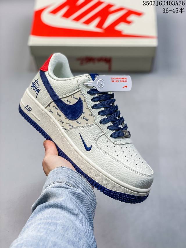 160 公司级带半码 af1耐克 Nike Air Force 1 ‘07 Low 空军一号 厚底增高百搭运动板鞋 原楦头原纸板 打造纯正空军版型，专注外贸渠道