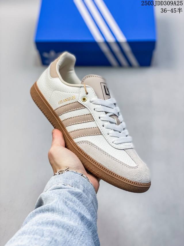 130 真标带半码 adidas Samba Lafc Los Angeles Football Club 低帮运动休闲鞋 尺码：见图 编码：03Jdd309A
