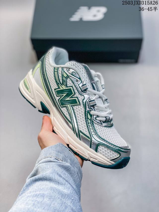 180 真标带半码 new Balance Nb 25年新款男鞋女鞋休闲复古跑步运动老爹鞋U740Wm2 尺码：见图 编码：03Jxd315A26