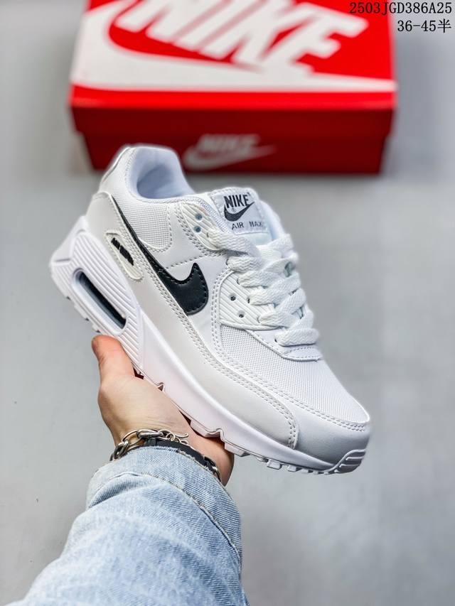 160 真标带半码 nike/耐克Air Max 90 Ultra 男女子可视气垫运动休闲鞋876005 尺码：见图 编码：03Jgd386A25