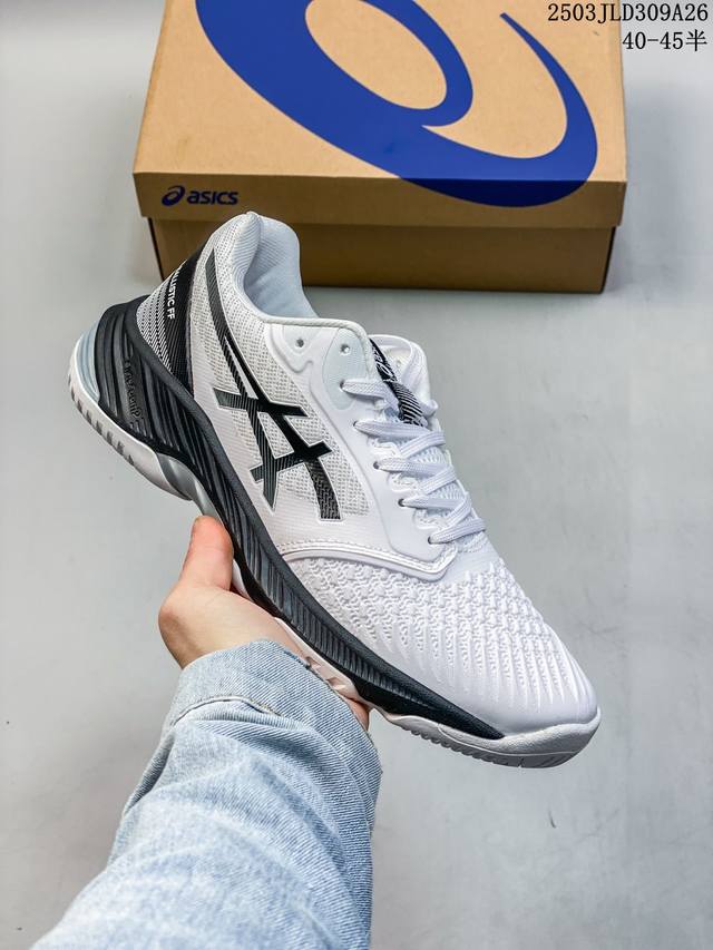 230 真标带半码 asics/亚瑟士专业缓震排球鞋Netburner Ballistic Ff 3回弹运动鞋 尺码：见图 编码：03Jld309A26