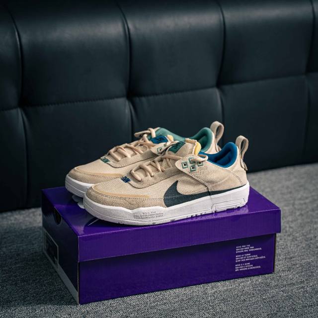 230 核心私 nike Sb Day One 耐克低帮休闲板鞋 #鞋款搭载Air Zoom缓震气垫，采用包边结构工艺轻盈柔韧，缔造非凡触板感。织物材料，舒适出