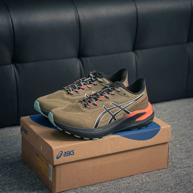 200 核心私 asics Gt-1000 13 Gtx 舒适 织物合成革减震防滑耐磨 低帮越野跑步鞋 货号：1011B951-300 尺码：40 40.5 4
