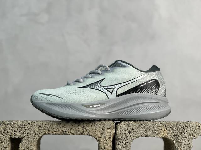 290 放店私 美津浓Mizuno Astro Plus 阿斯特罗增强版系列低帮运动休闲慢跑鞋 #升级原楦原纸版开发 #采用无缝印刷技术透气网布鞋面材质 #中底