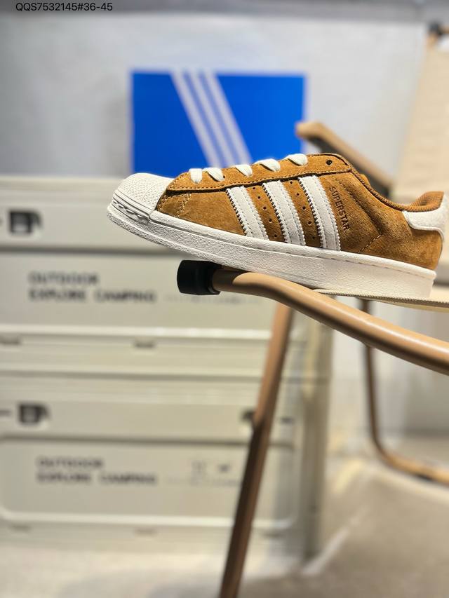 150 neighborhood X Adidas Originals Superstar 联名贝壳头 渠道正品订单 诠释市场最高工艺水平贝壳头经典小白板鞋 专