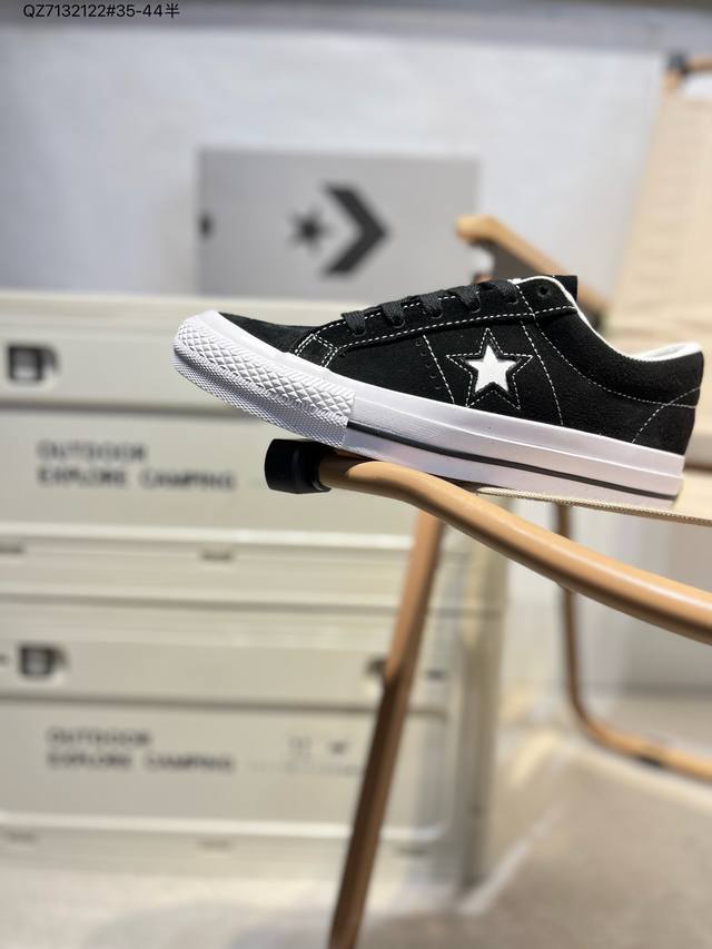 170 converse One Star Pro 匡威官方 木村复古休闲滑板鞋 #经典鞋型提供舒适穿着感受 低调不浮夸 简约设计 时尚百搭 官网主推款 Ins